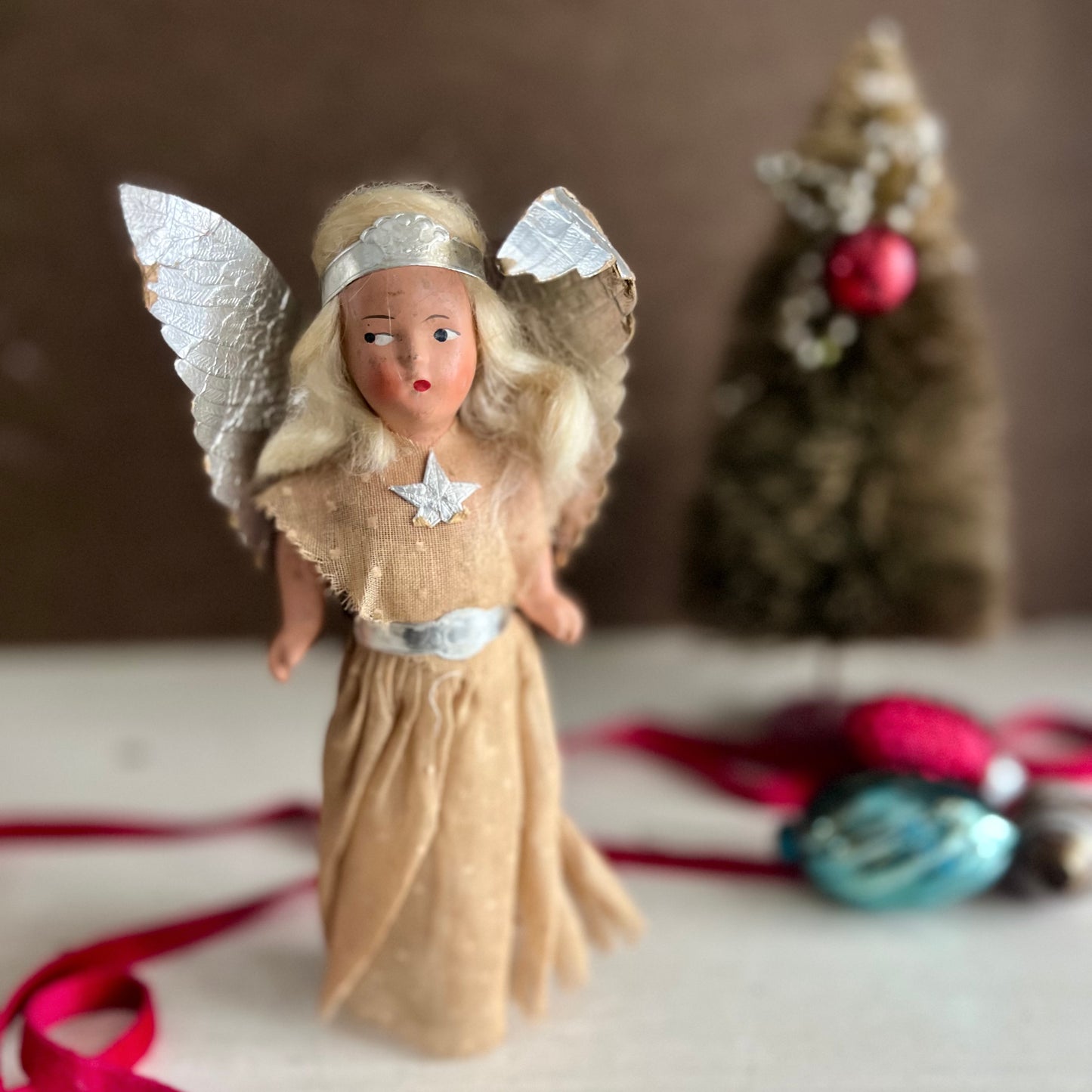 Vintage 1940s Angel Tree Topper