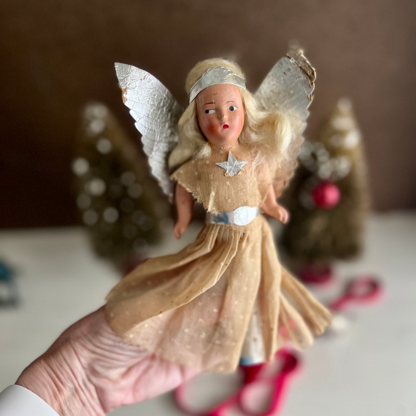 Vintage 1940s Angel Tree Topper