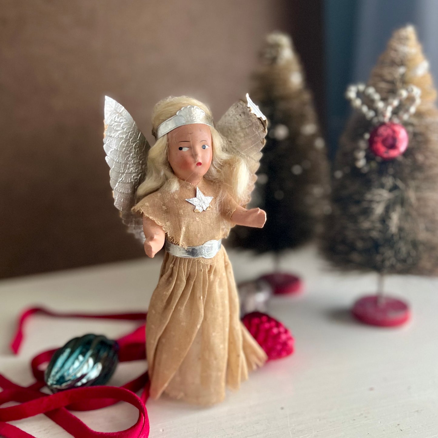 Vintage 1940s Angel Tree Topper