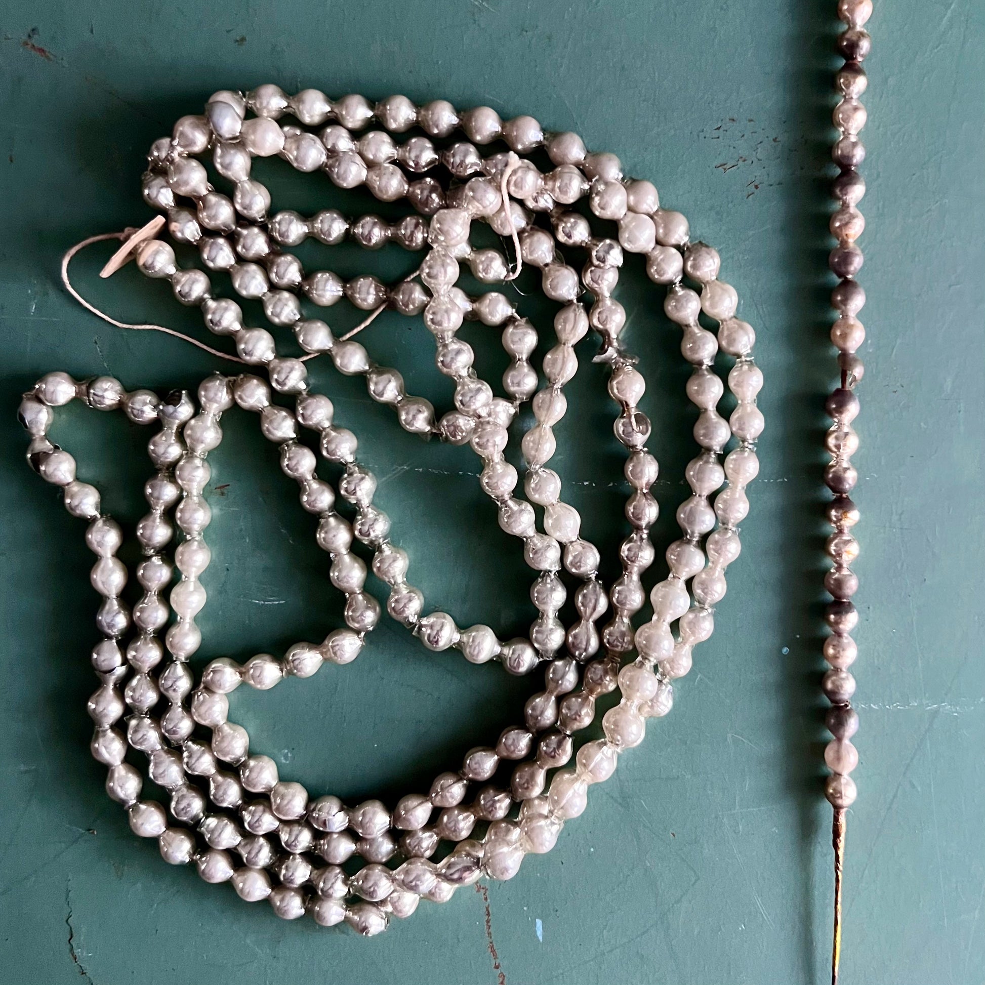 Mismatched Vintage and Antique Beaded Garland Grouping