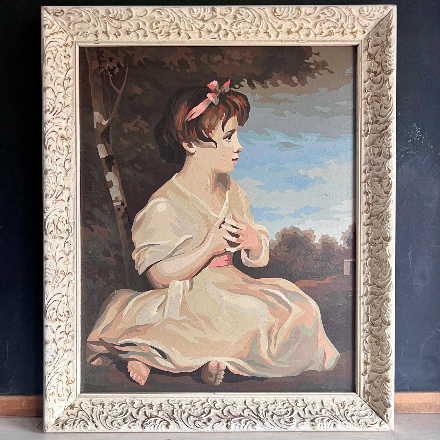 Mid Century Raeburn Paint by Number 'Age of Innocence'