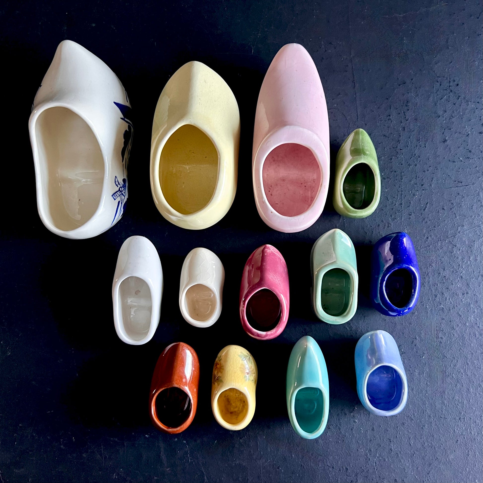 Old Ceramic Dutch Clog Collection