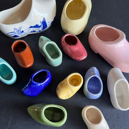 Old Ceramic Dutch Clog Collection