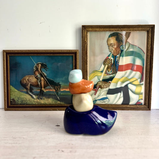 Set of Two Vintage Native American Art Prints
