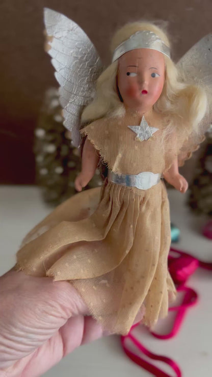 Vintage 1940s Angel Tree Topper