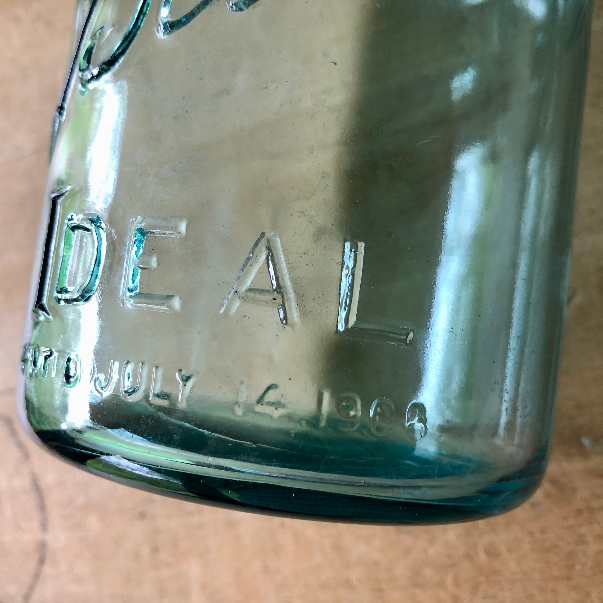 Antique Blue Ball Mason Canning Jars (c.1920s)