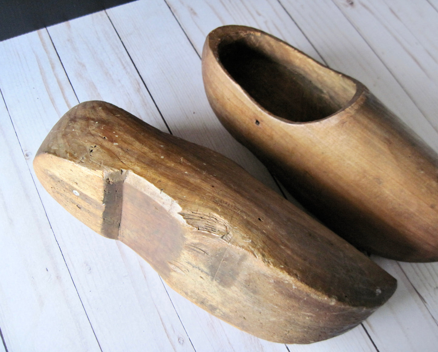 Antique Scandinavian Wooden Clogs (c.1900s)