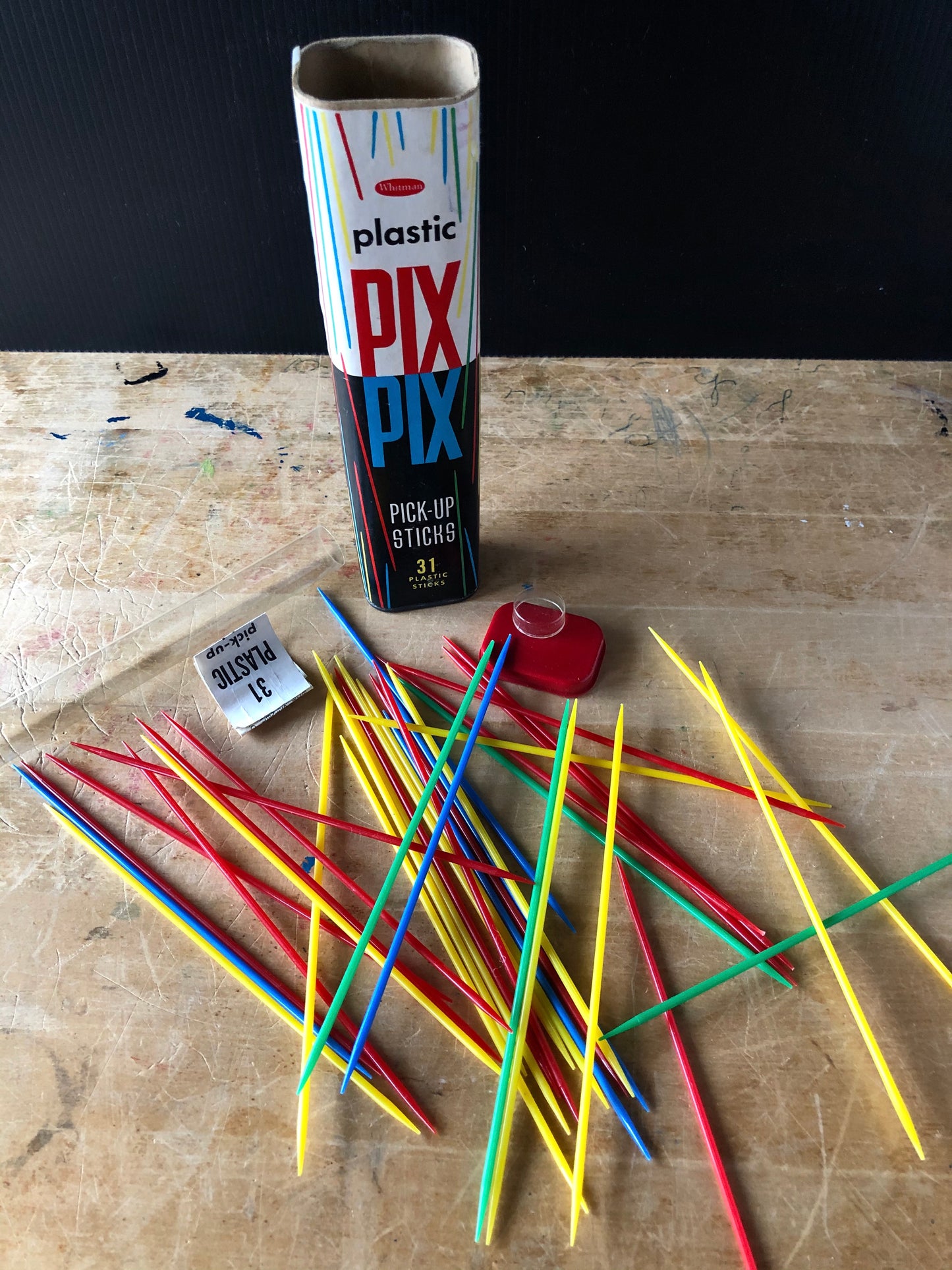 Vintage Pix Pix Pick-Up Sticks Game (c.1960s)