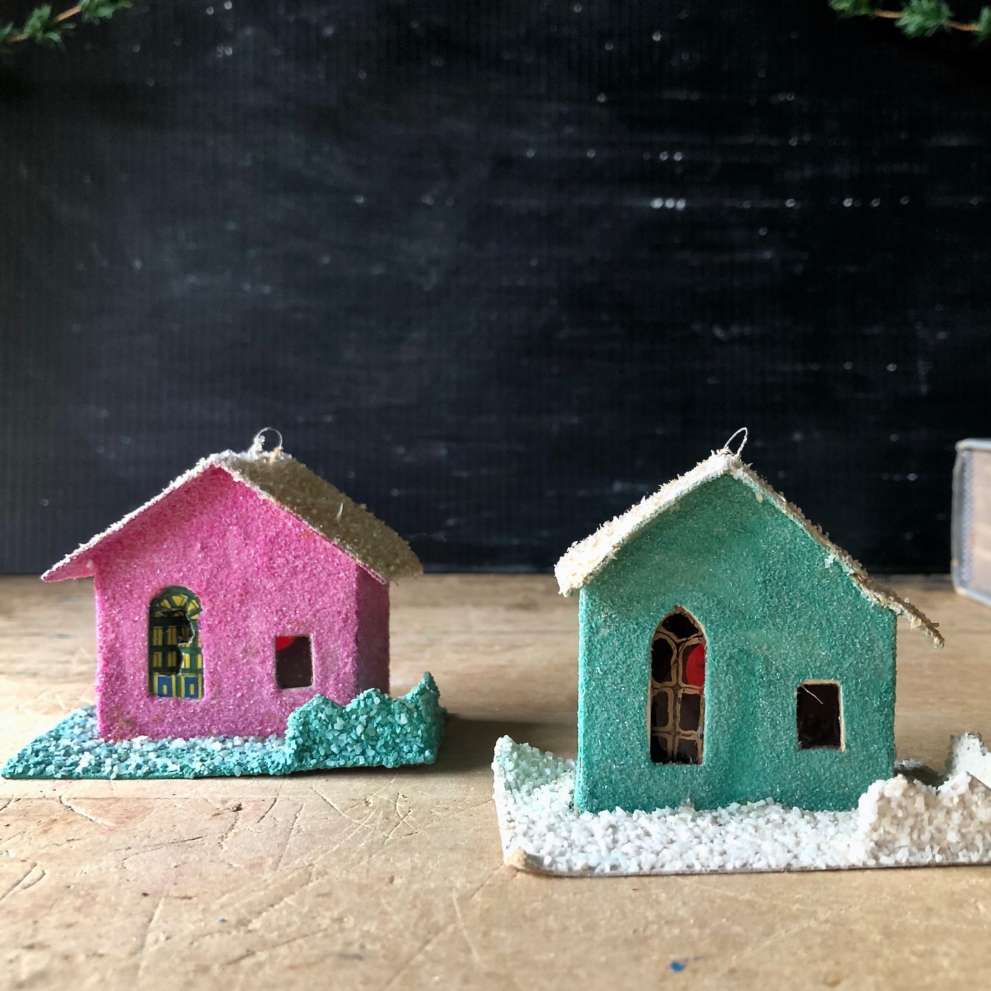 Vintage Putz Houses, Made in Japan (c.1950s)