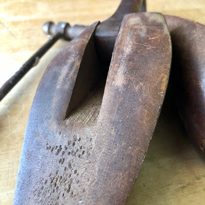 Vintage Industrial Wooden Shoe Forms Set