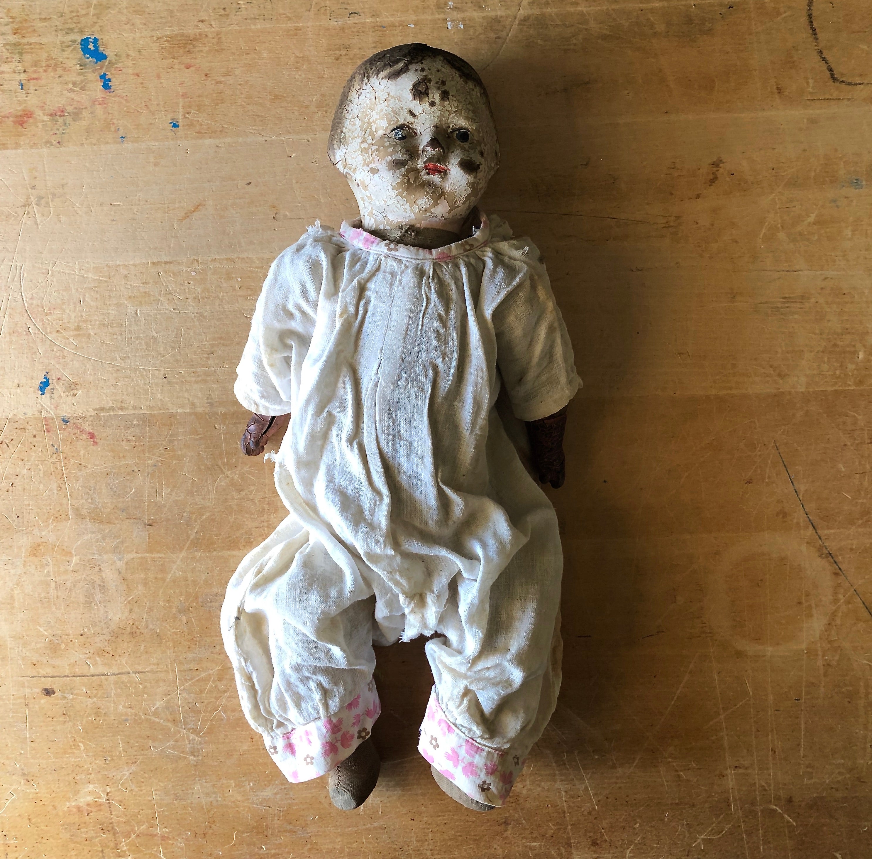 Antique composition baby store doll