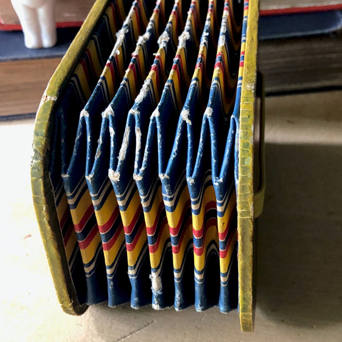 Vintage Toy Paper Accordion, Made in China (c.1950s)