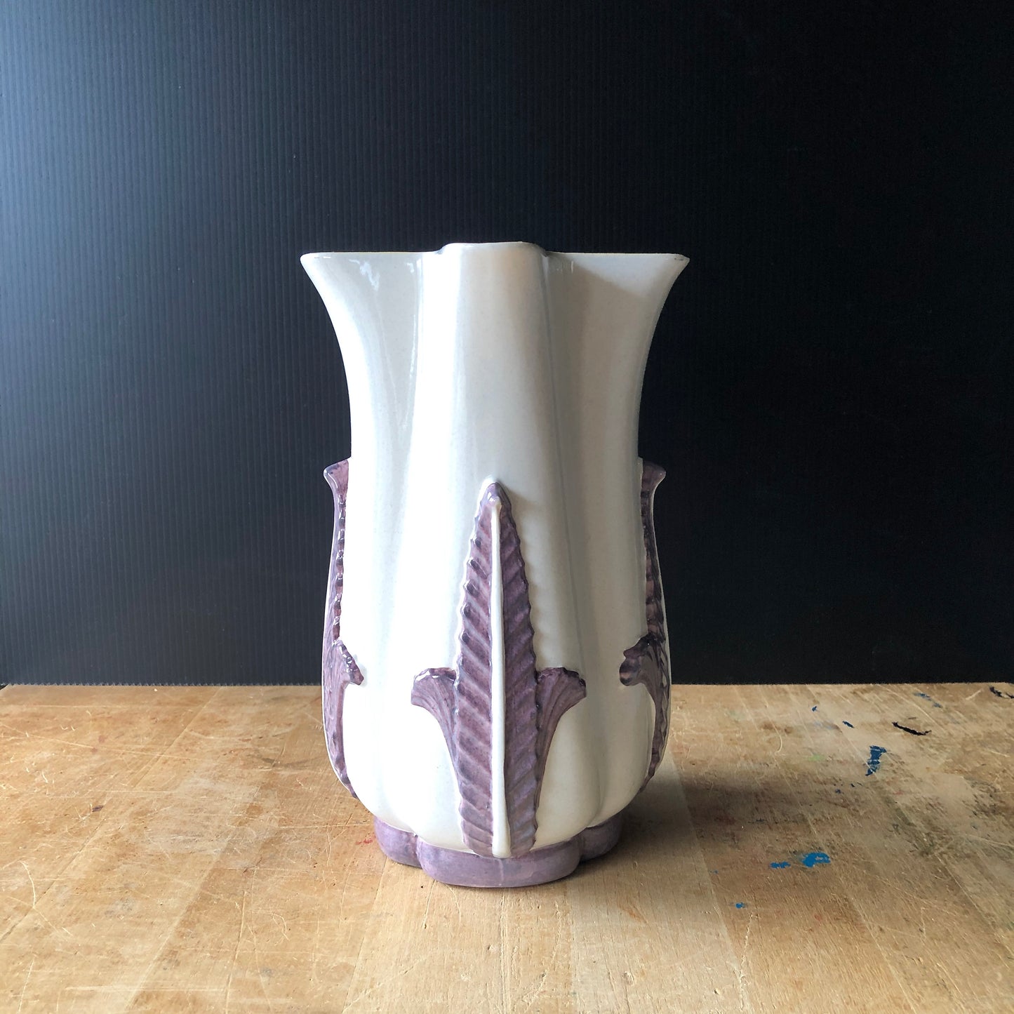 Red Wing Art Deco Pottery Vase (c.1940s)