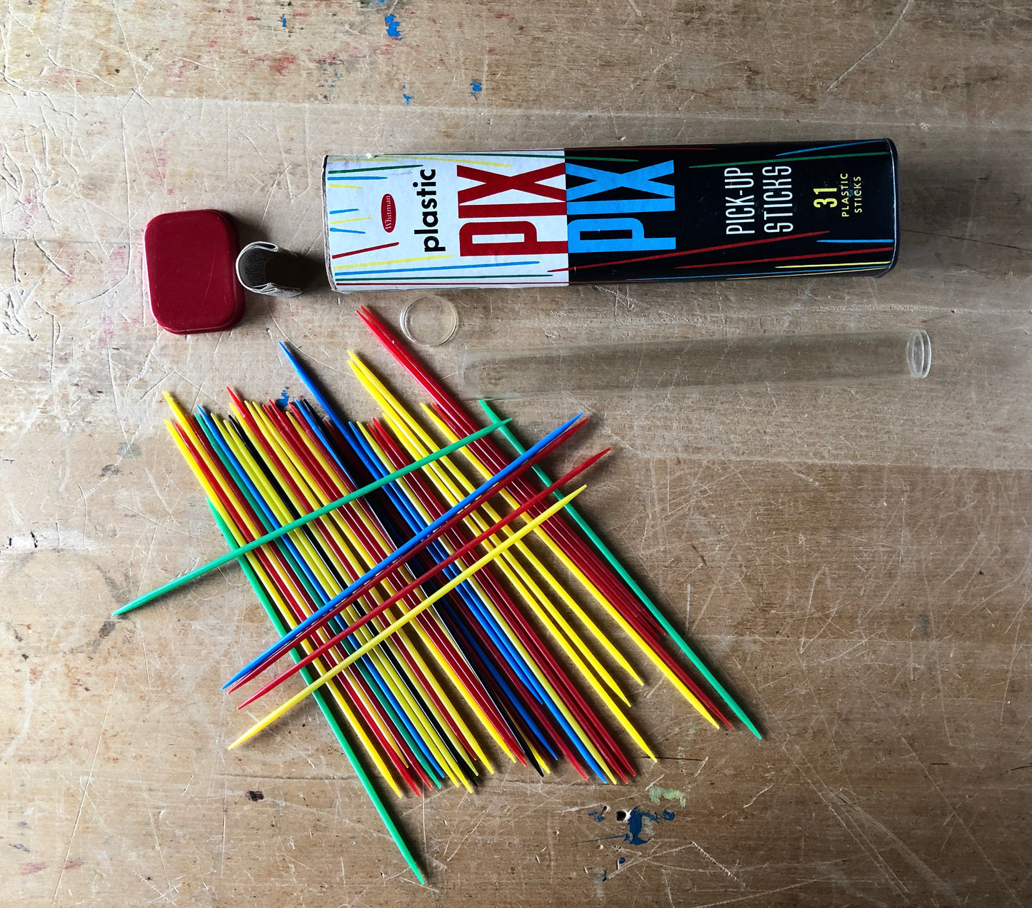 Vintage Pix Pix Pick-Up Sticks Game (c.1960s)