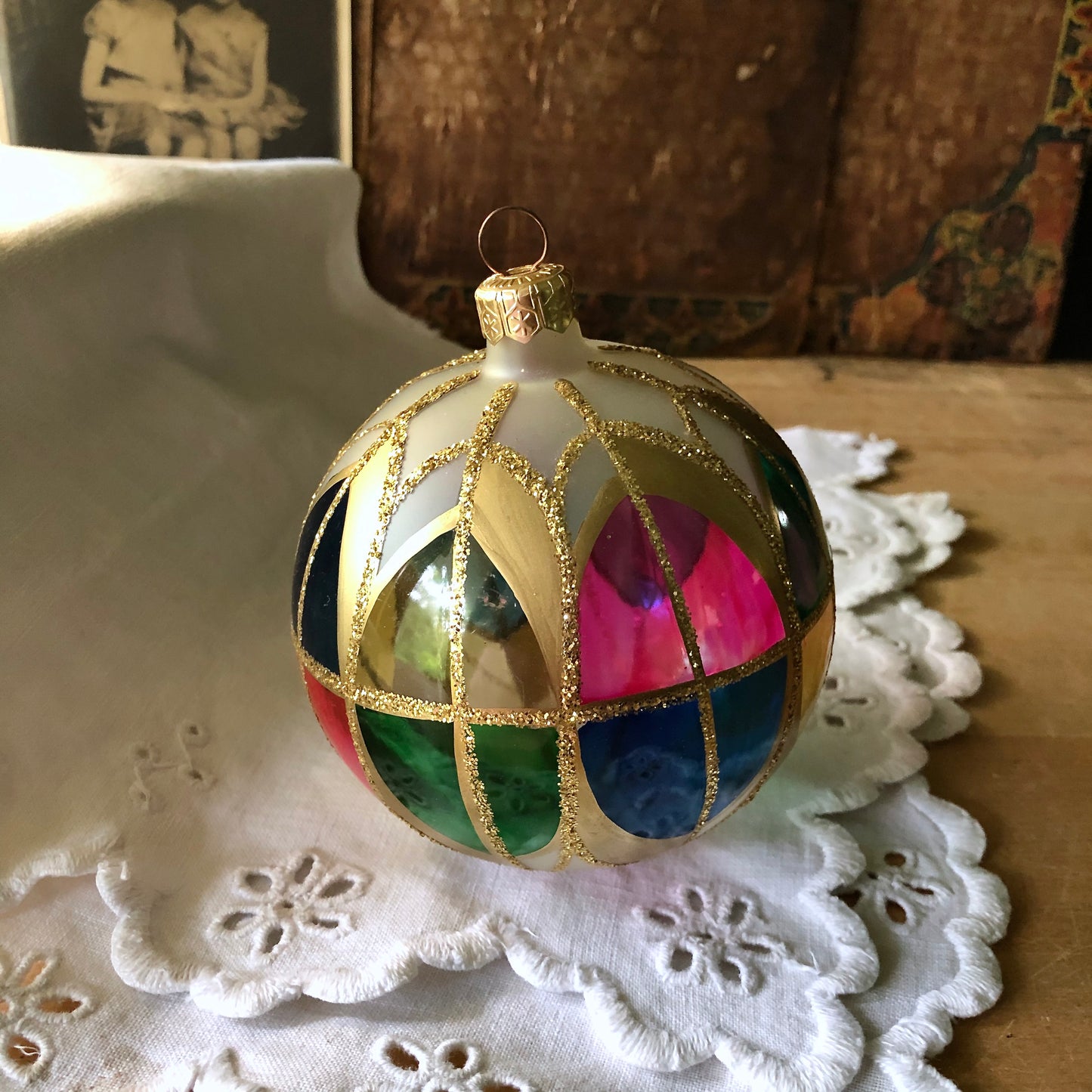 Vintage Polish Christmas Ornament (c.1980s)