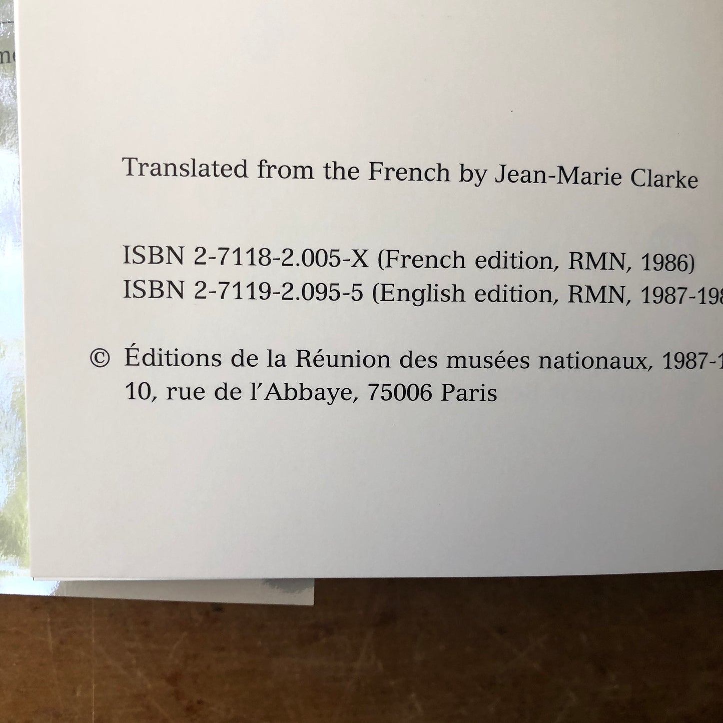 The Louvre - 7 Faces of a Museum Book (1987)