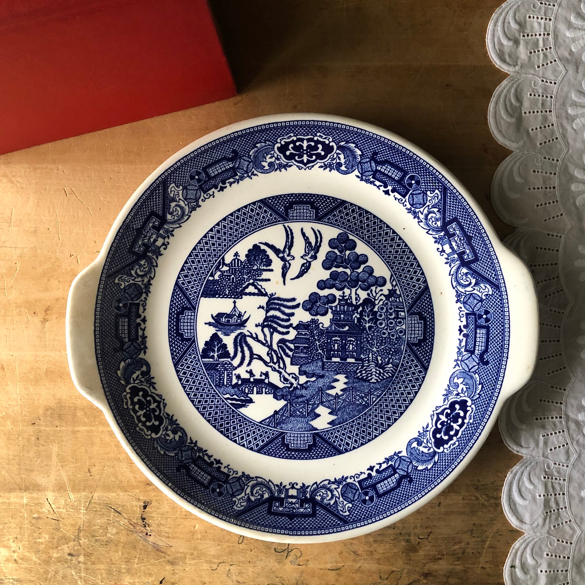 China Blue Willow Ware By Royal China Vintage Willow Ware By Royal