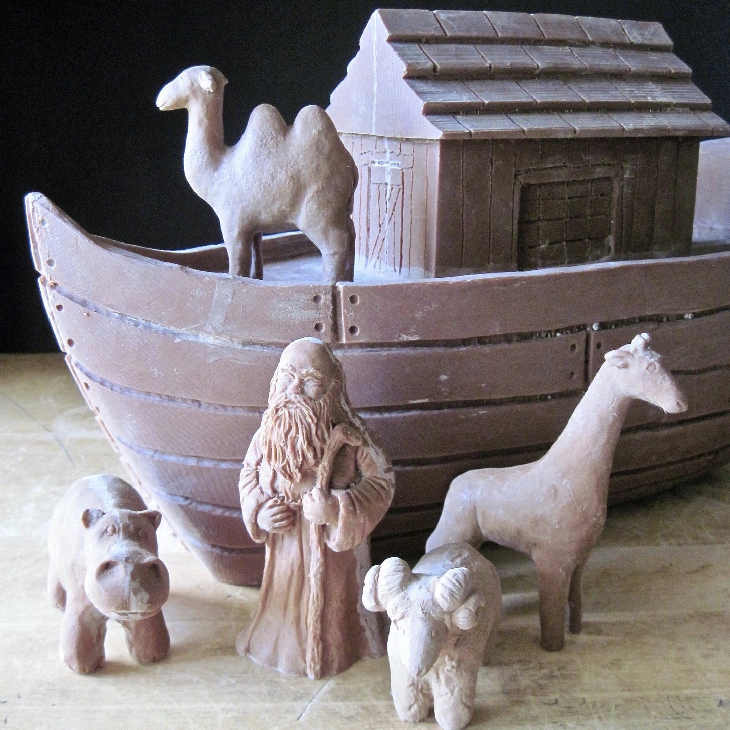 Vintage Noah's Ark Play Set