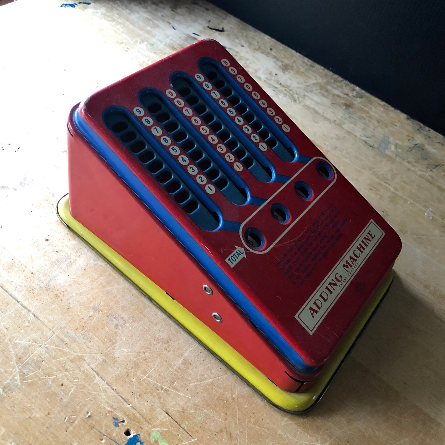 Wolverine Litho Tin Toy Adding Machine (c.1940s)