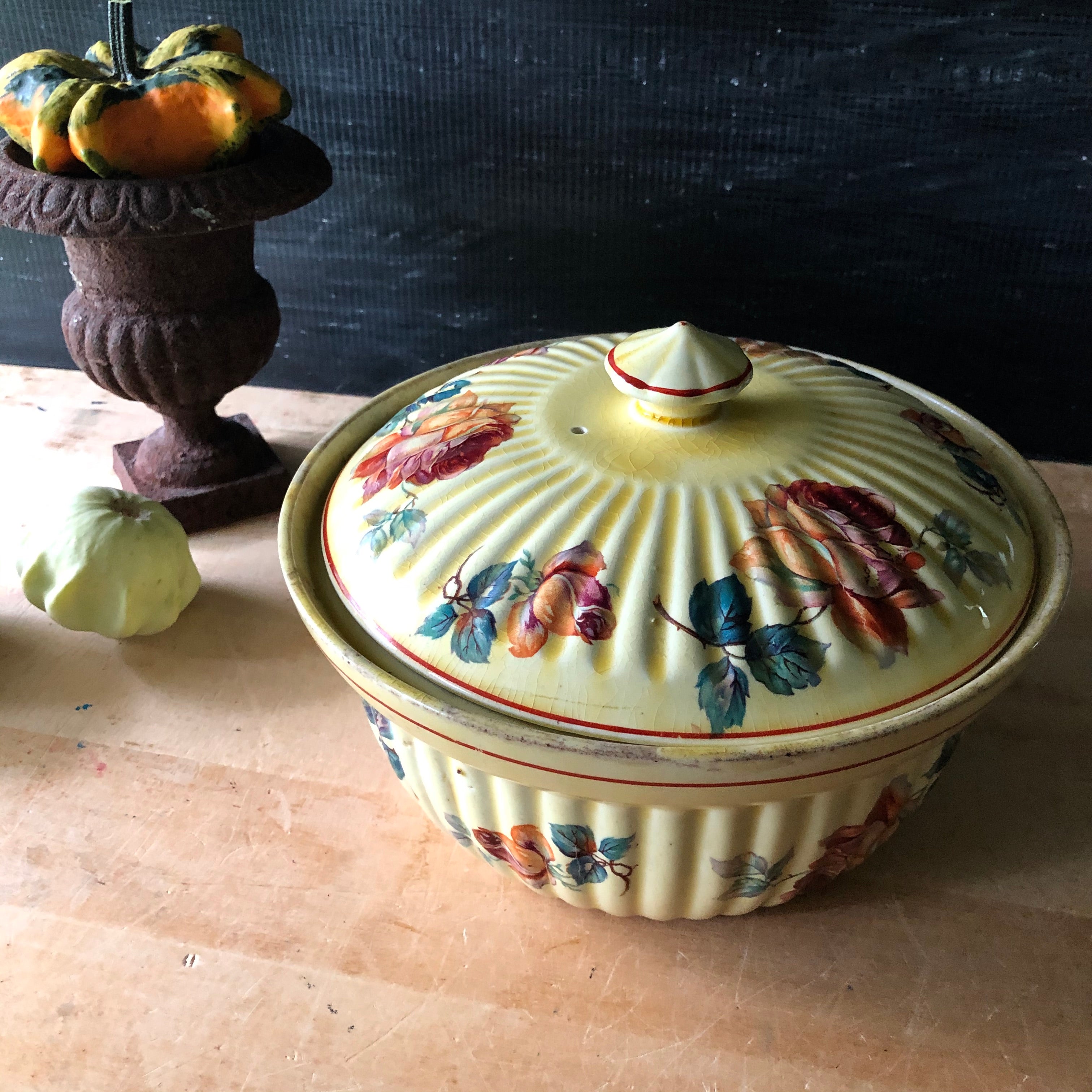 Vintage baking shop dishes