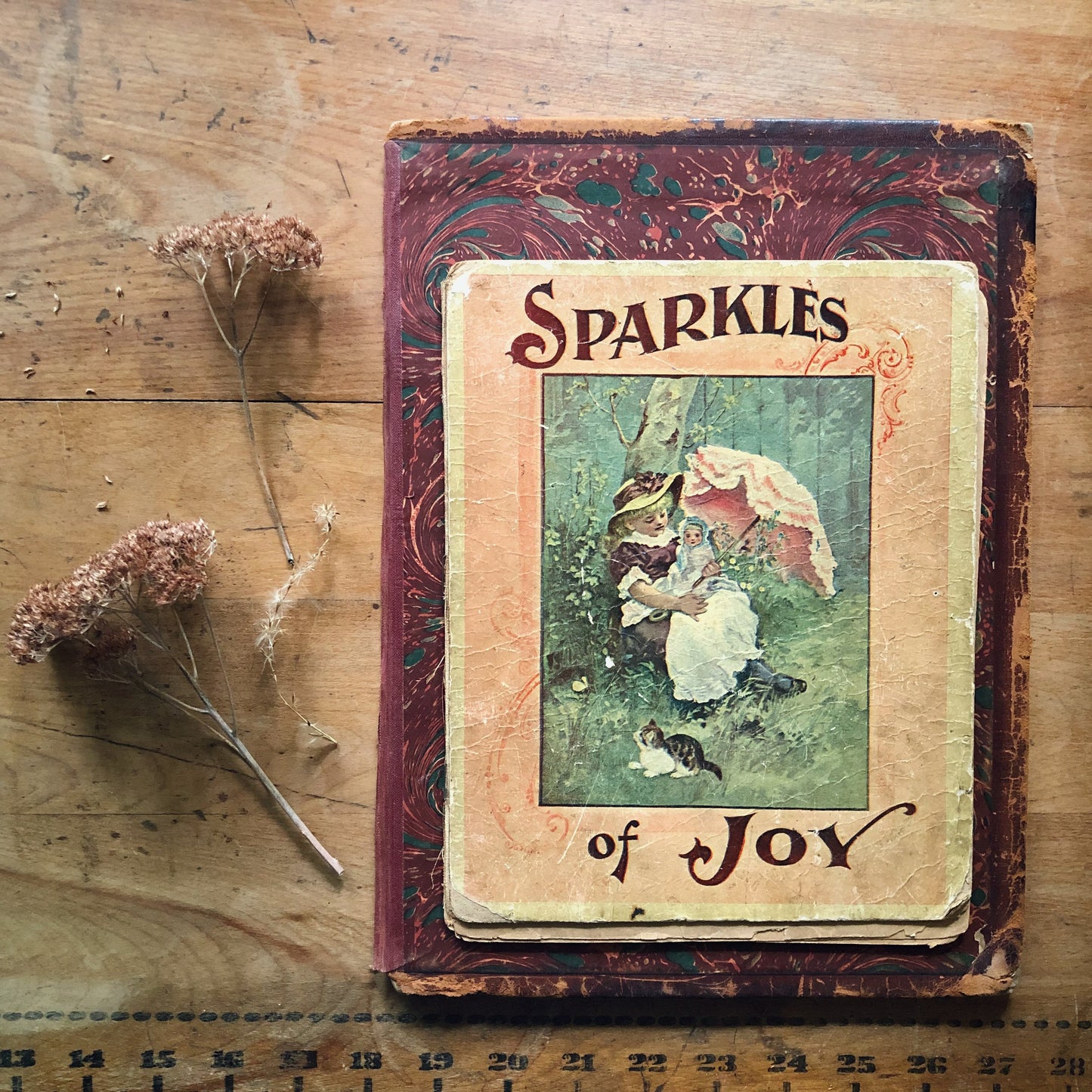 Illustrated Victorian Nursery Book, Sparkles of Joy (1896)