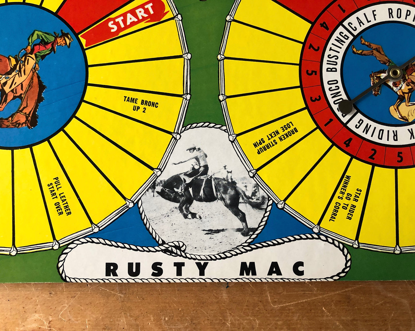 Vintage Roy Rogers Rodeo Game in Original Box (c.1949)