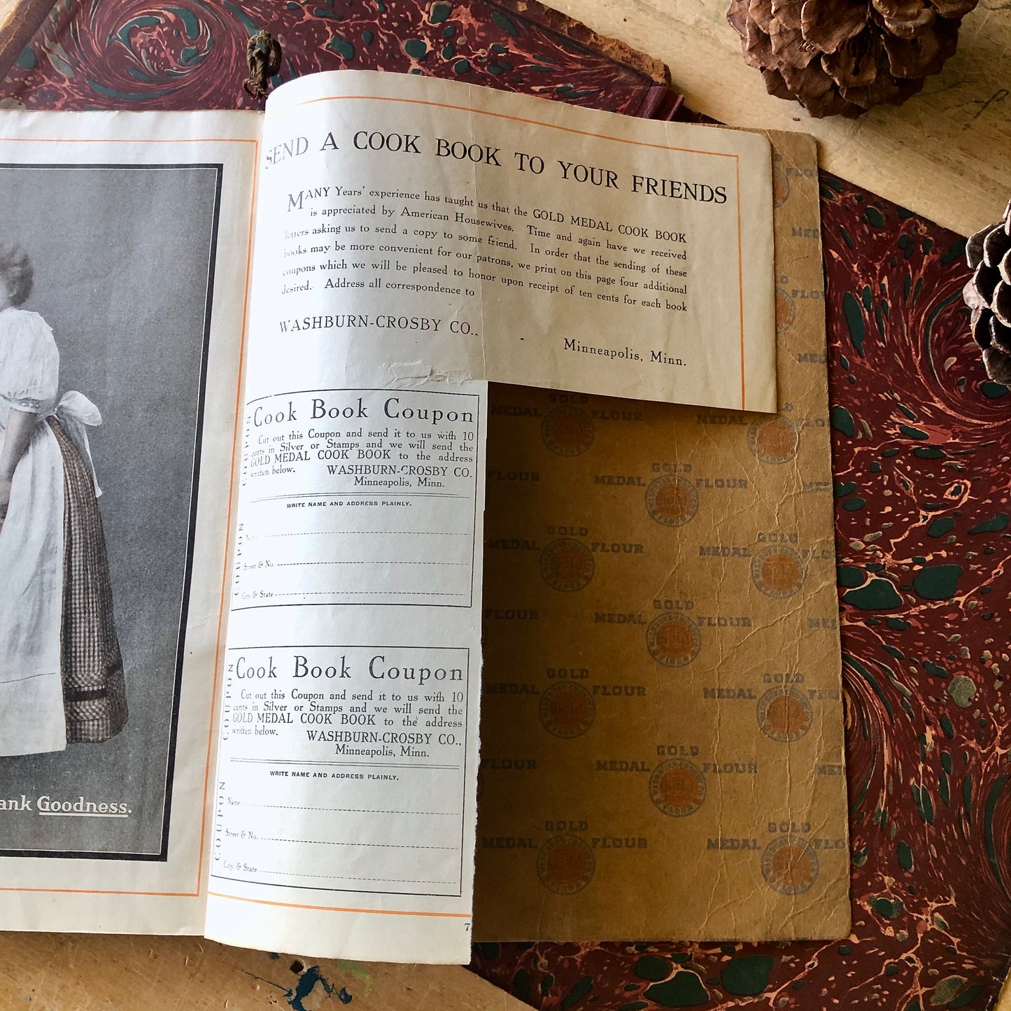 Gold Medal Flour Vintage Cook Book (c.1909)