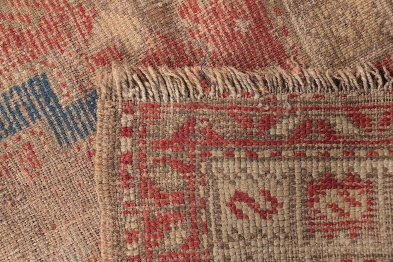 Antique Wool Tribal Rug (c.1800s)