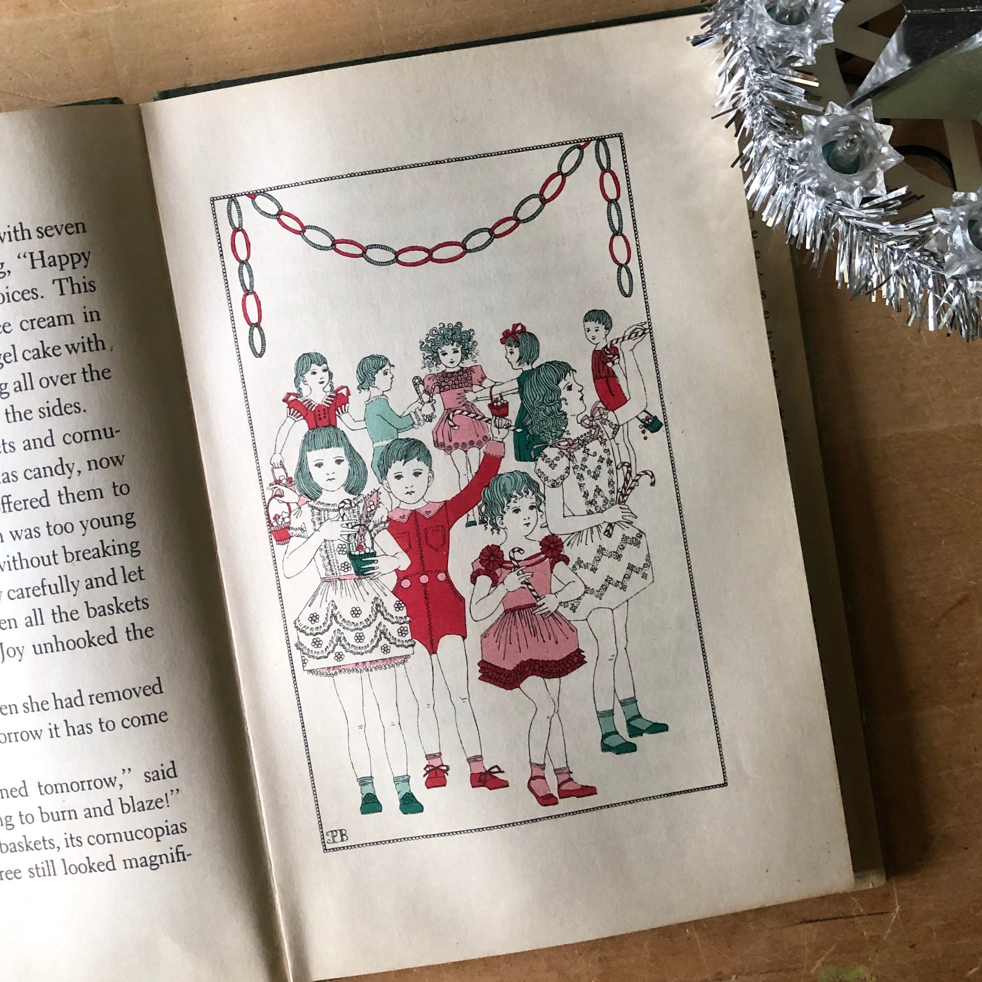 Vintage Children's Book: Joy and the Christmas Angel (1949)