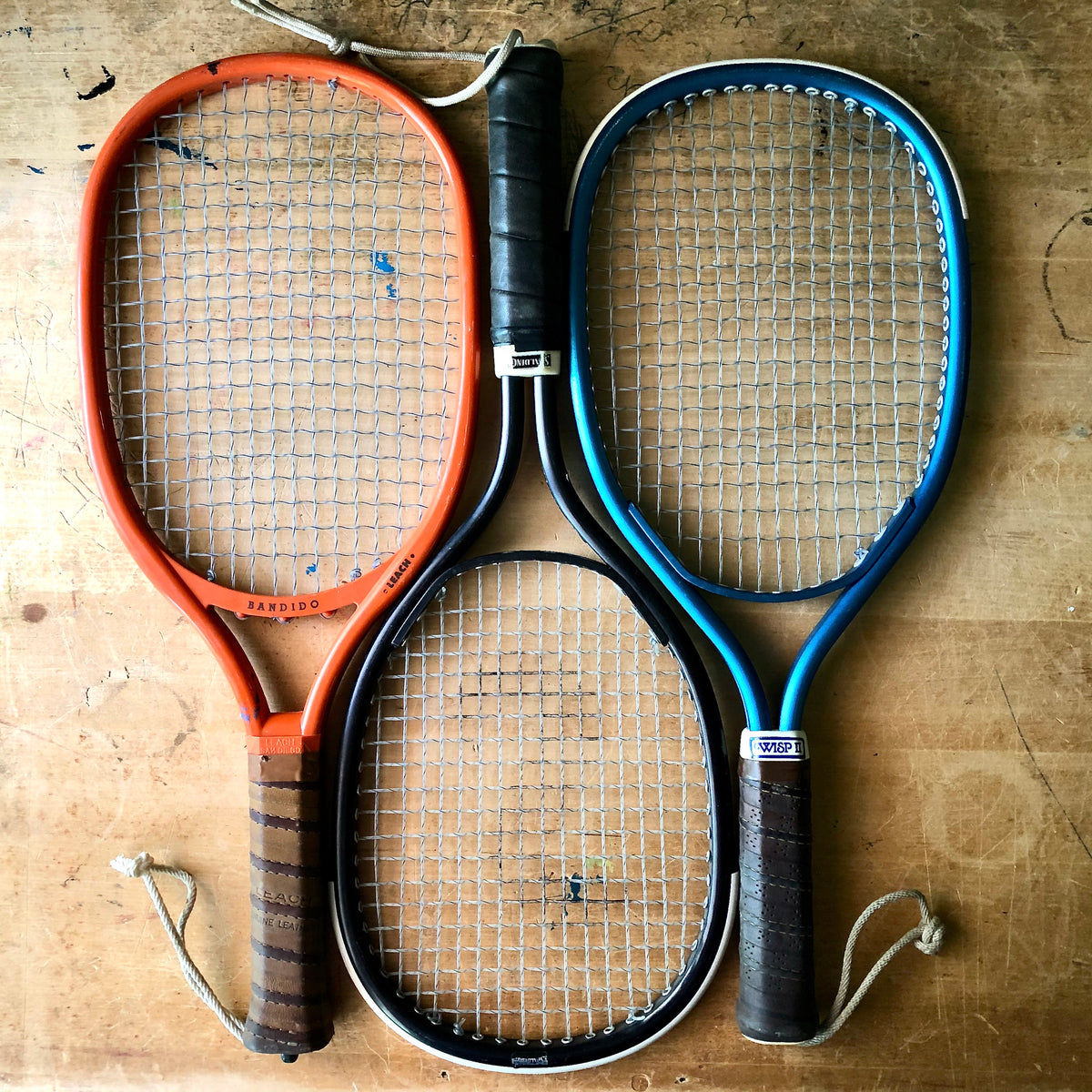 Old Racket Ball Vintage Racquetball Racquets, Set of Three (c.1970s+) – Rush Creek Vintage