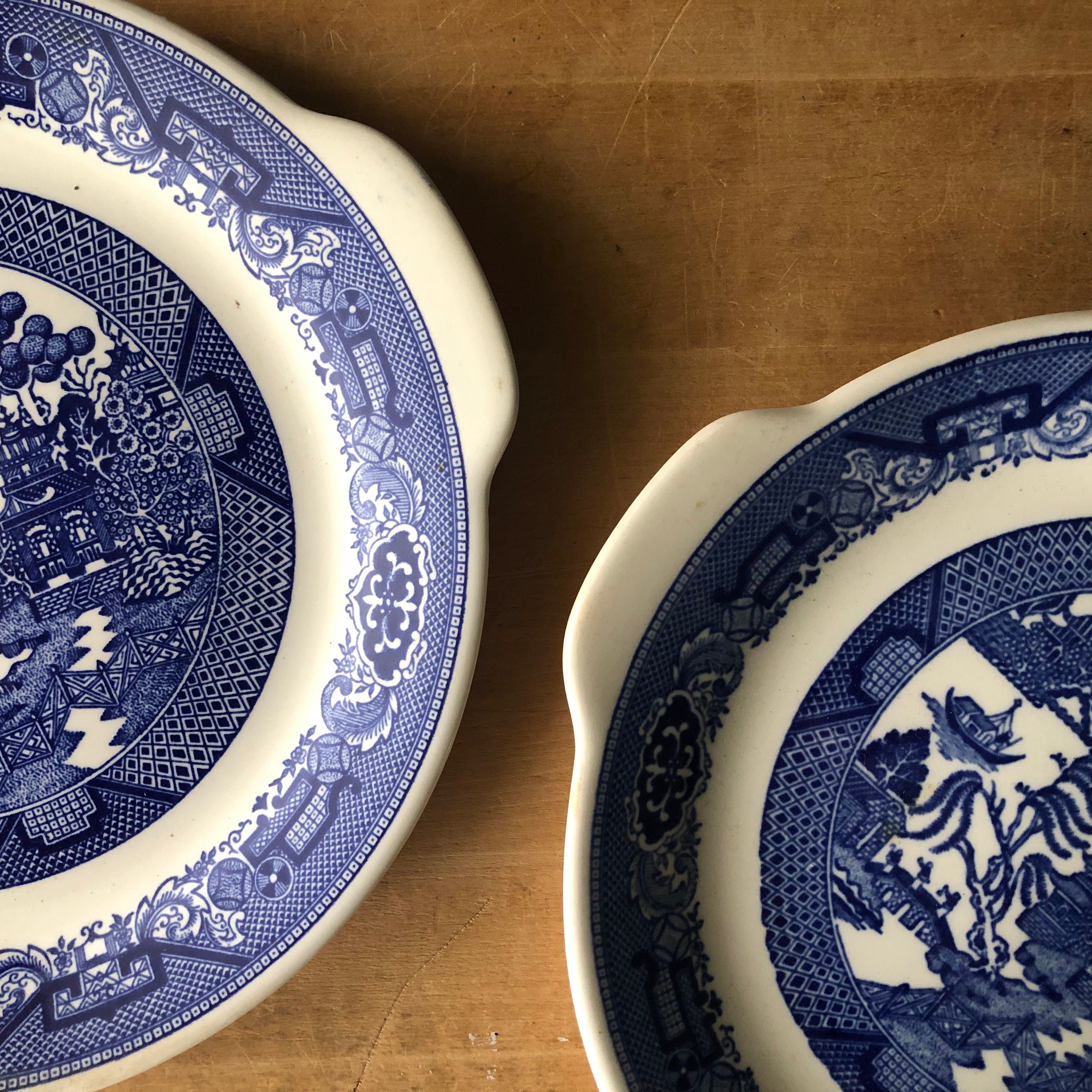 Willow ware by outlet royal china underglaze