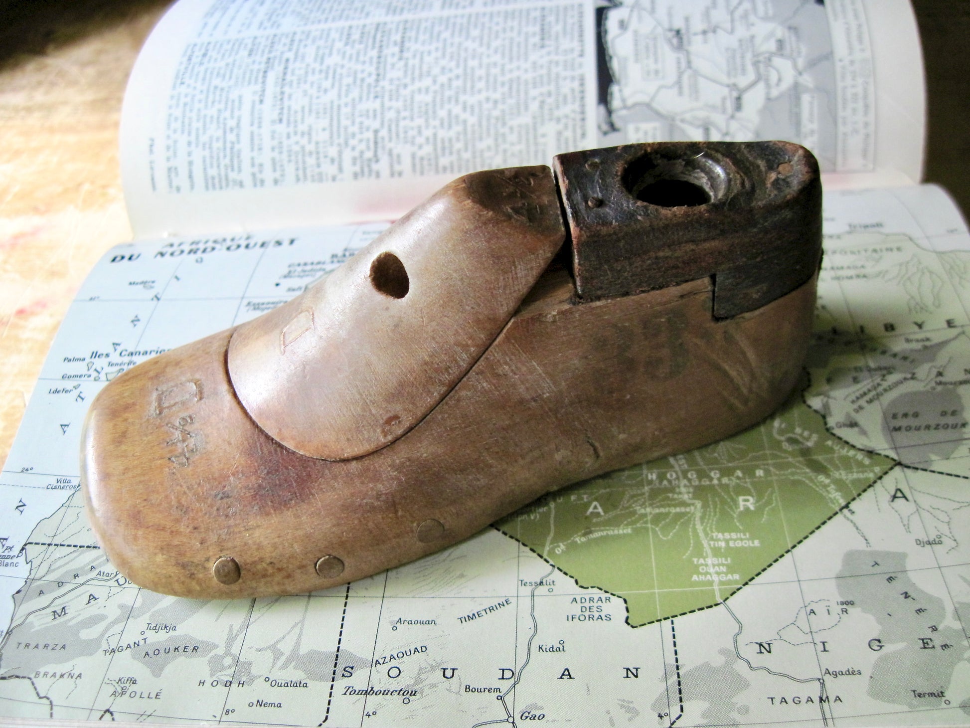 Cobbler's Antique Wooden Shoe Forms for Children (c.1800s)
