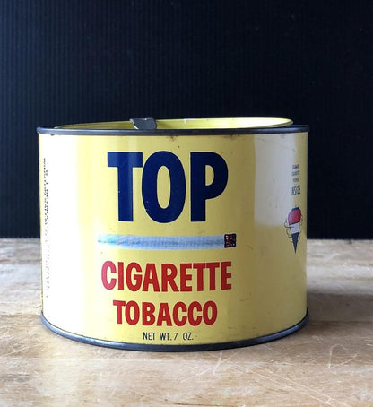 Reserved-Vintage Top Tobacco Advertising Tin (c.1960s)