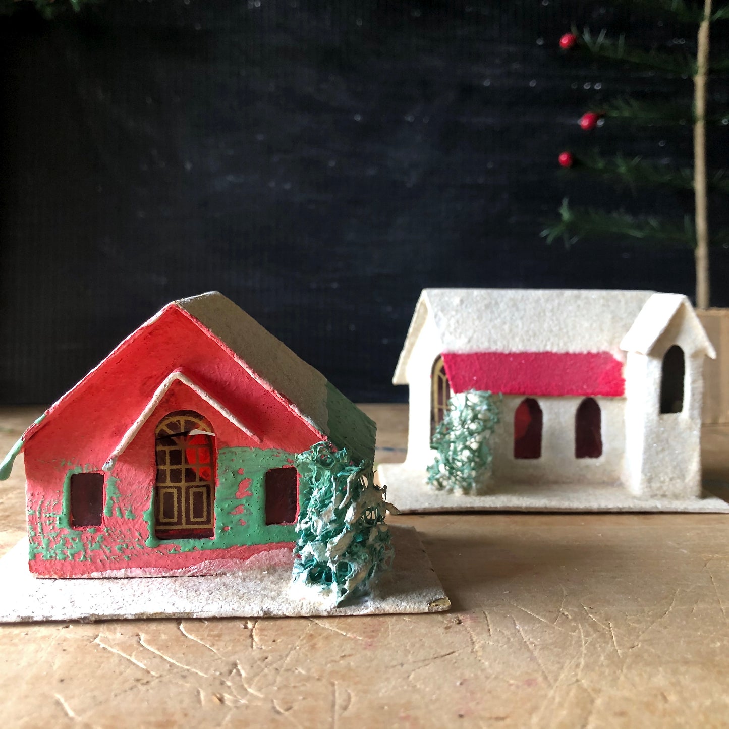 Vintage Putz Houses, Made in Japan (c.1950s)