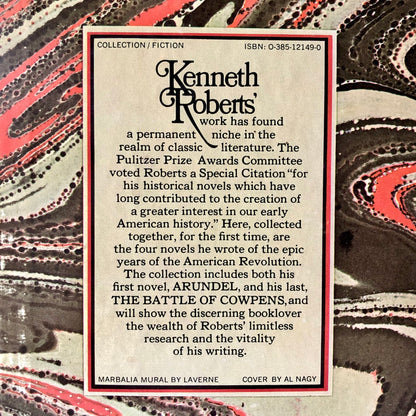 The Kenneth Roberts Reader of The American Revolution, Vols. I-IV (c.1976)