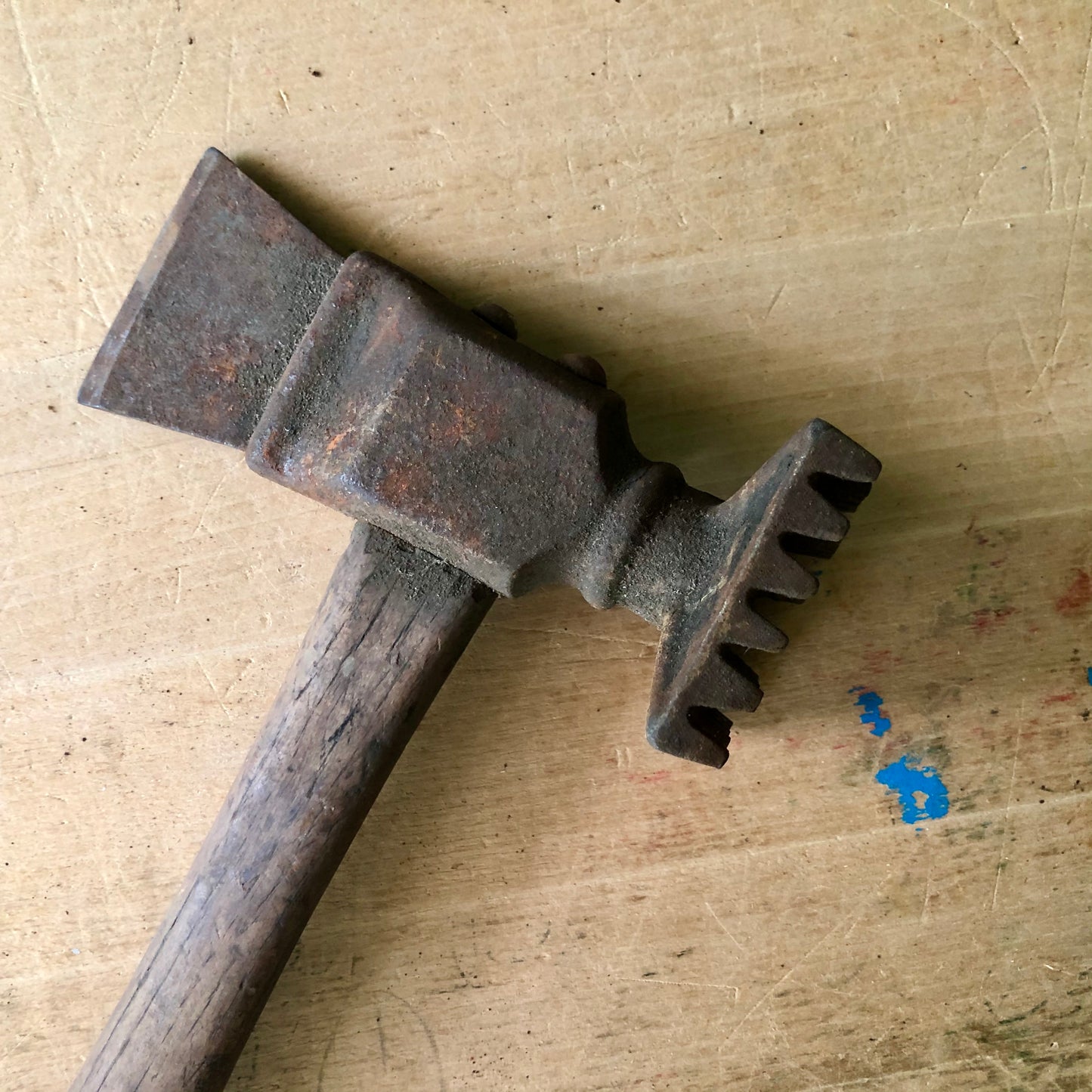 Primitive Antique Axe, Hammer and Hatchet Hand Tools (c.1900s)