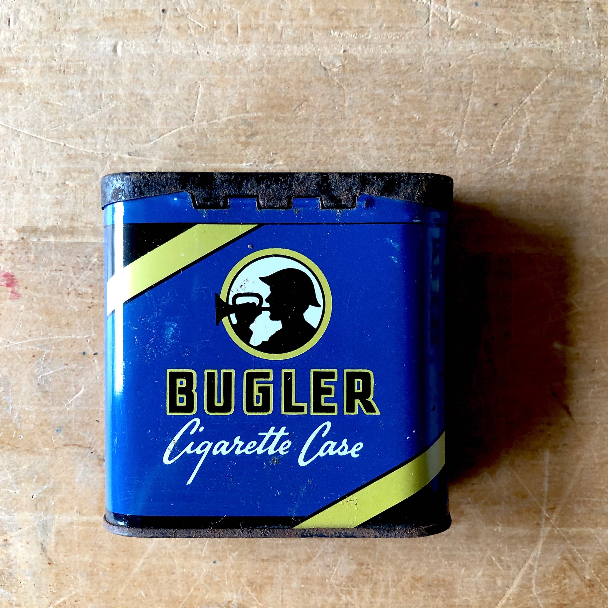 bugler cigarette tobacco tin Vintage Advertising Cigarette Case (c.1950s) – Rush Creek Vintage bugler cigarette tobacco tin Vintage Advertising Cigarette Case (c.1950s) – Rush Creek Vintage