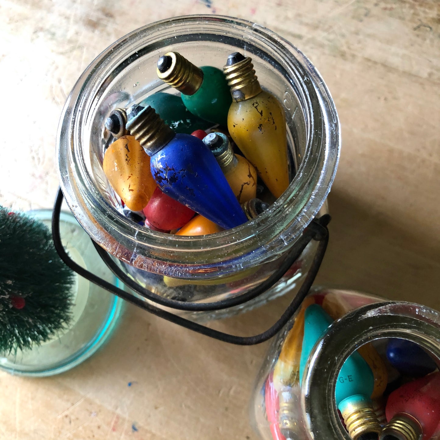 Vintage Multicolor Christmas Light Bulbs