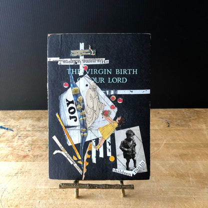 Abstract Collage of The Virgin Birth