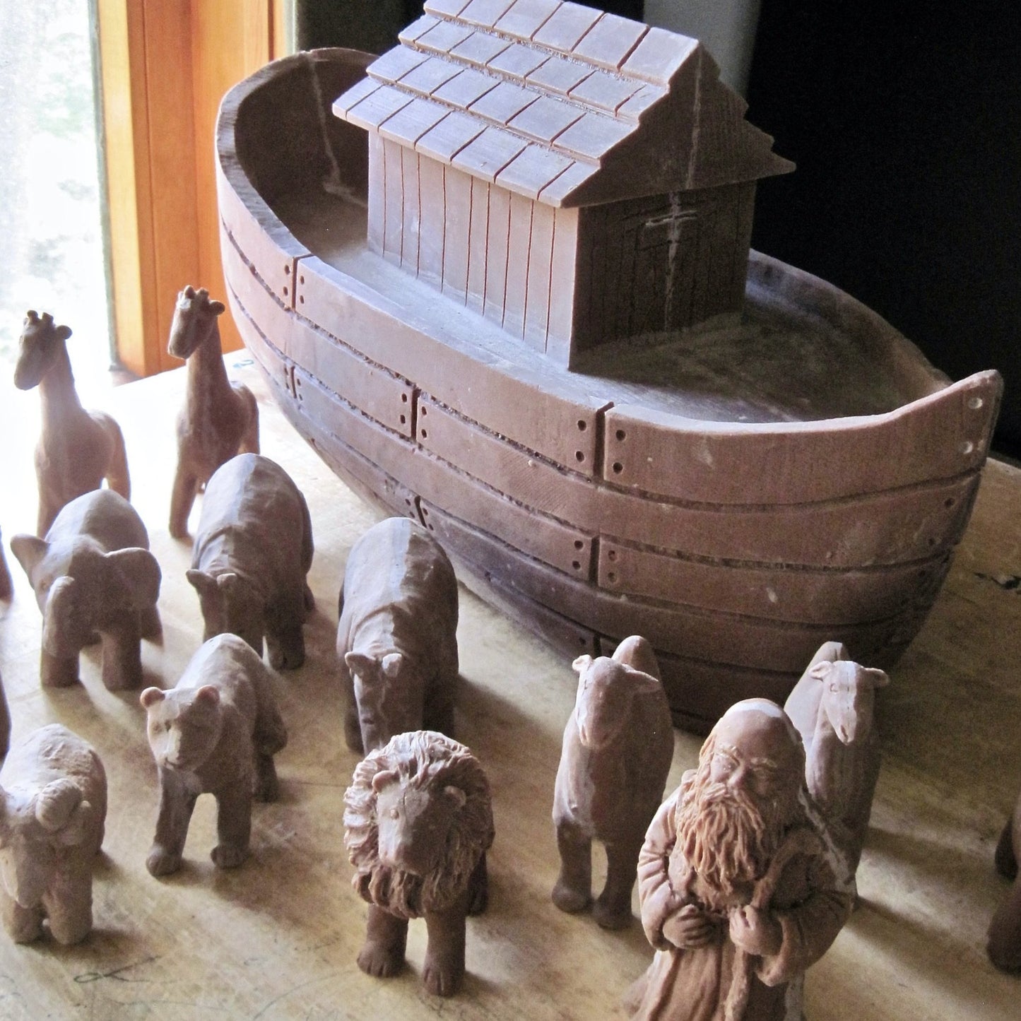 Vintage Noah's Ark Play Set