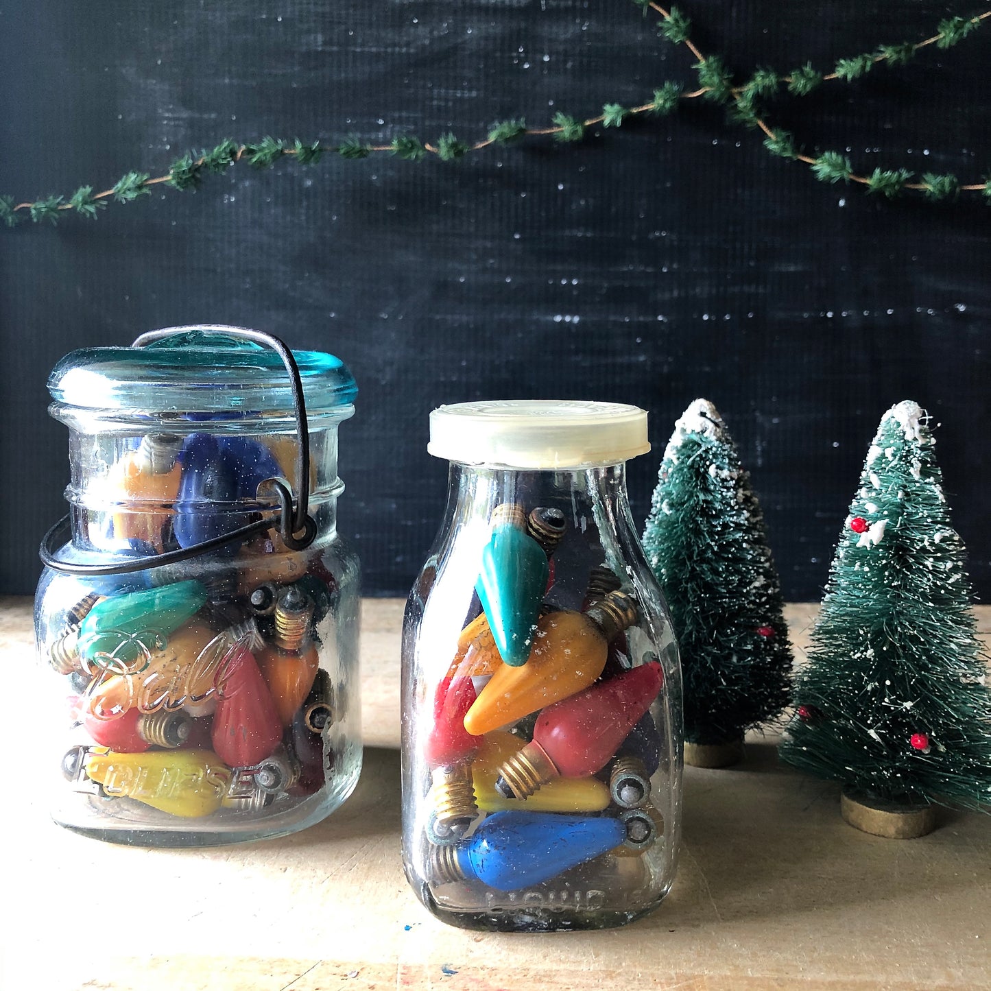 Vintage Multicolor Christmas Light Bulbs