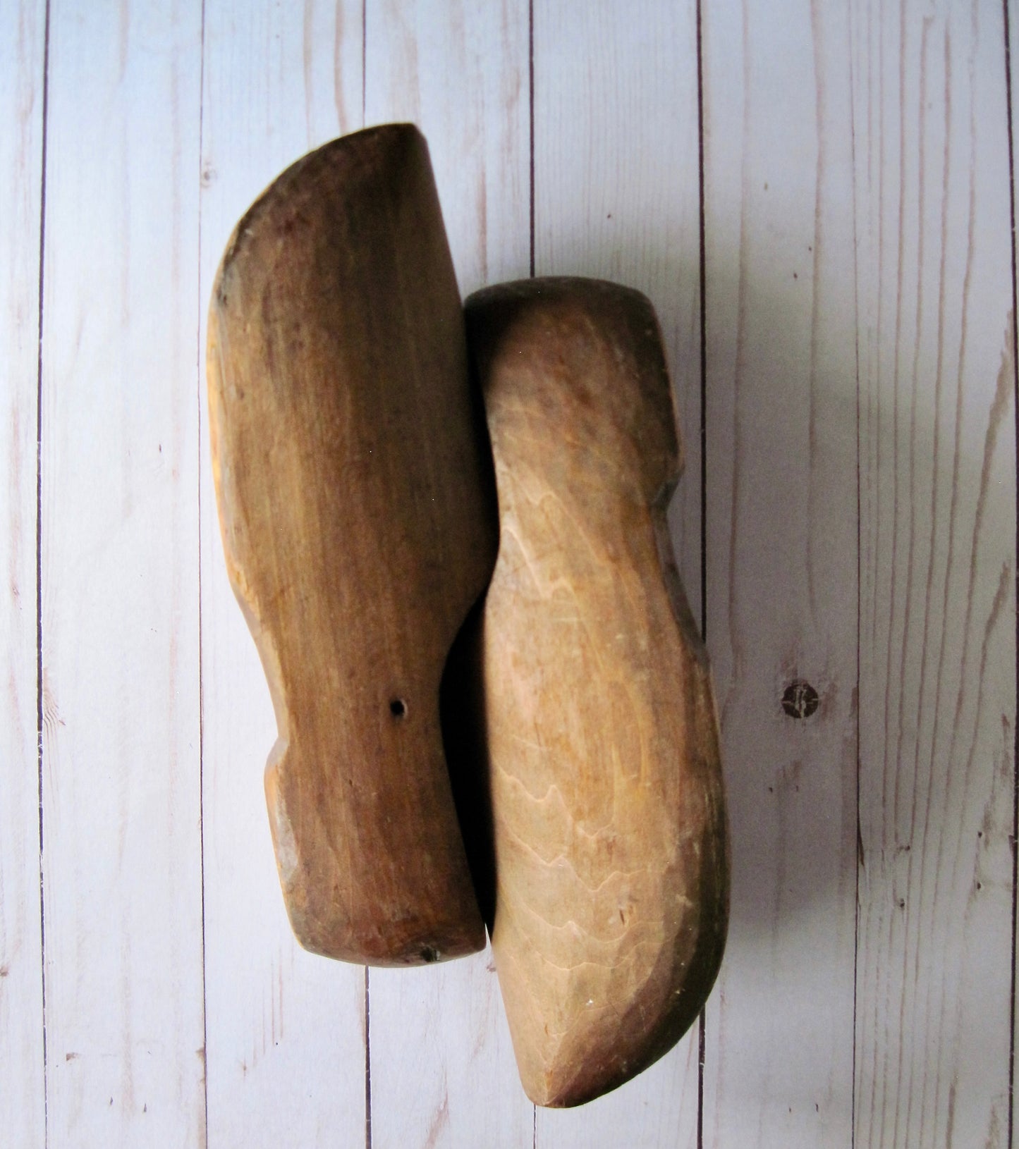 Antique Scandinavian Wooden Clogs (c.1900s)