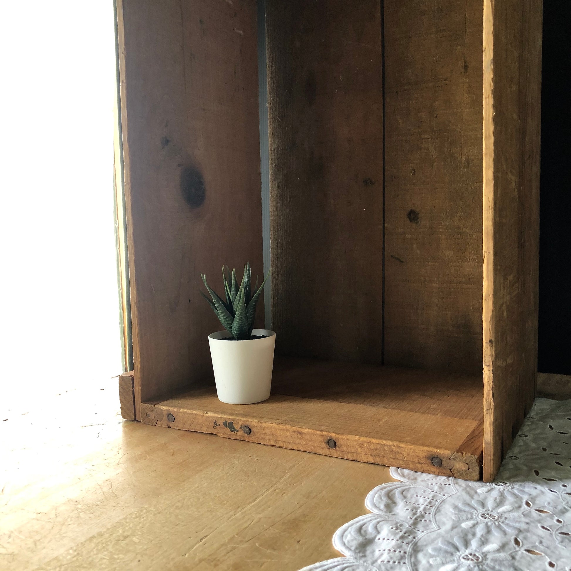 Vintage Wooden Fruit Crate (c.1960s)