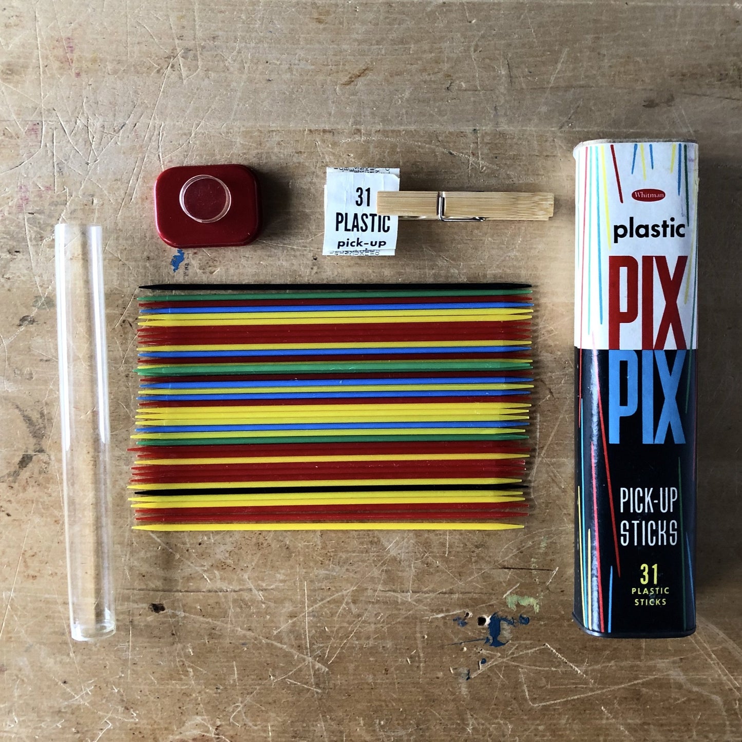 Vintage Pix Pix Pick-Up Sticks Game (c.1960s)
