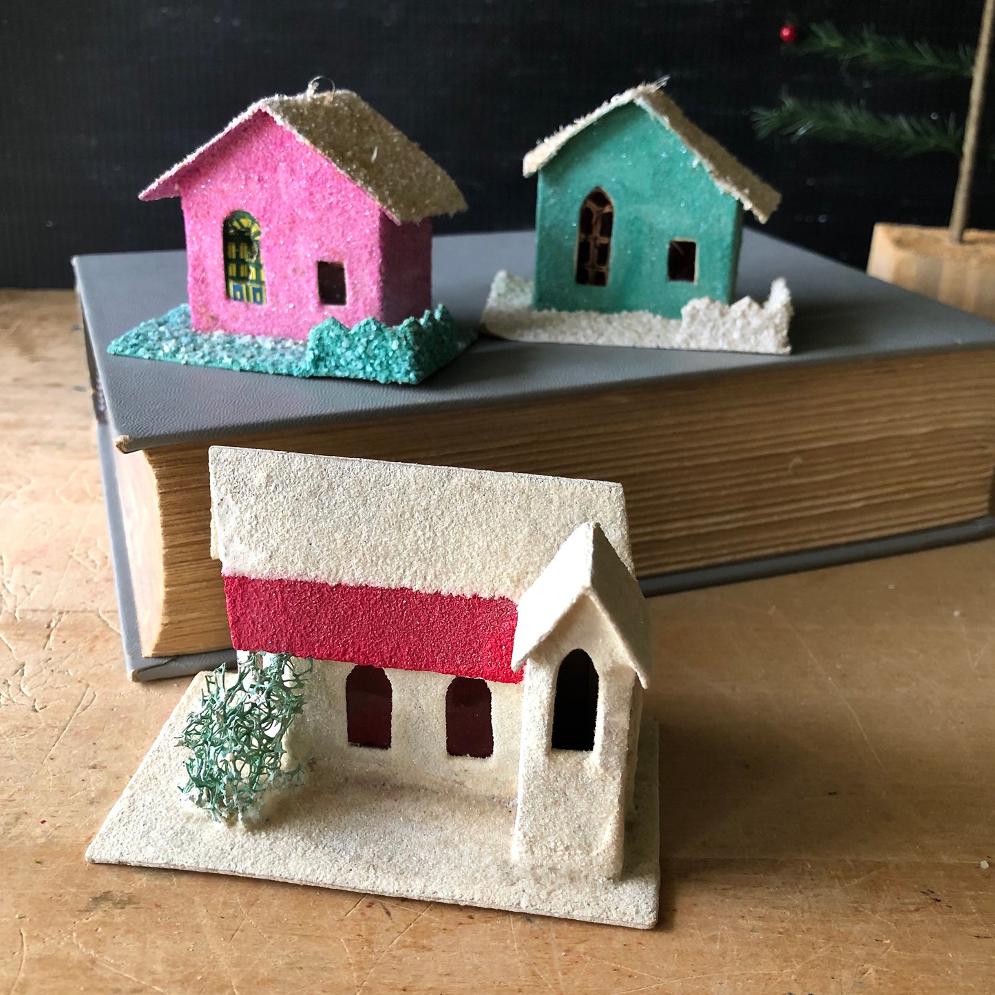 Vintage Putz Houses, Made in Japan (c.1950s)