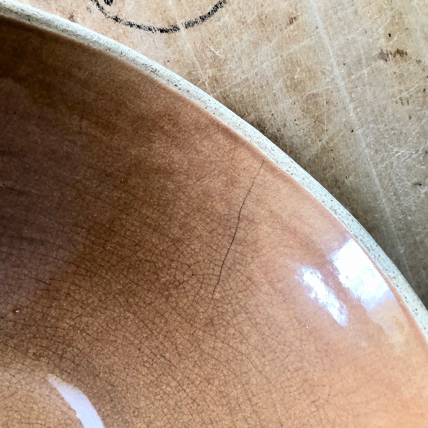 Antique Yellow Ware Mixing Bowl Set, Robinson Ransbottom (c.1939)