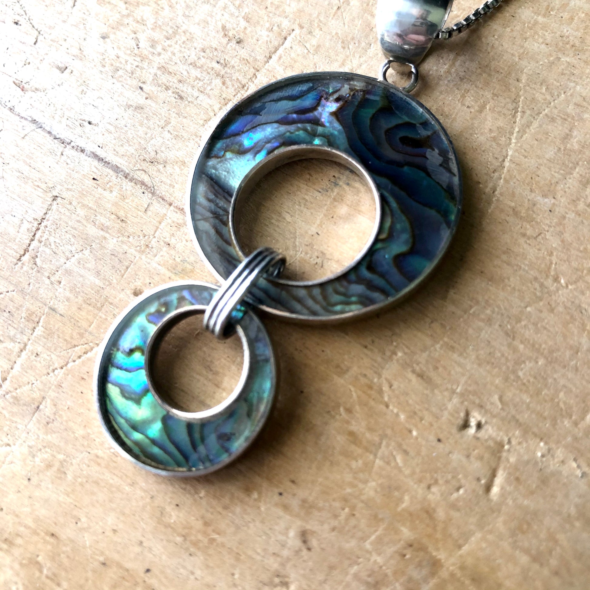 Sterling and Abalone Necklace by Paolo Romeo (c.1970s)