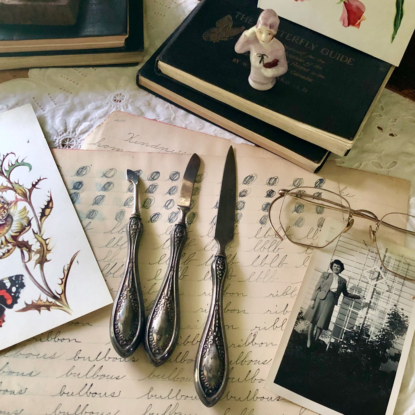 Victorian 3-Piece Sterling Silver Manicure Set (c.1900s)