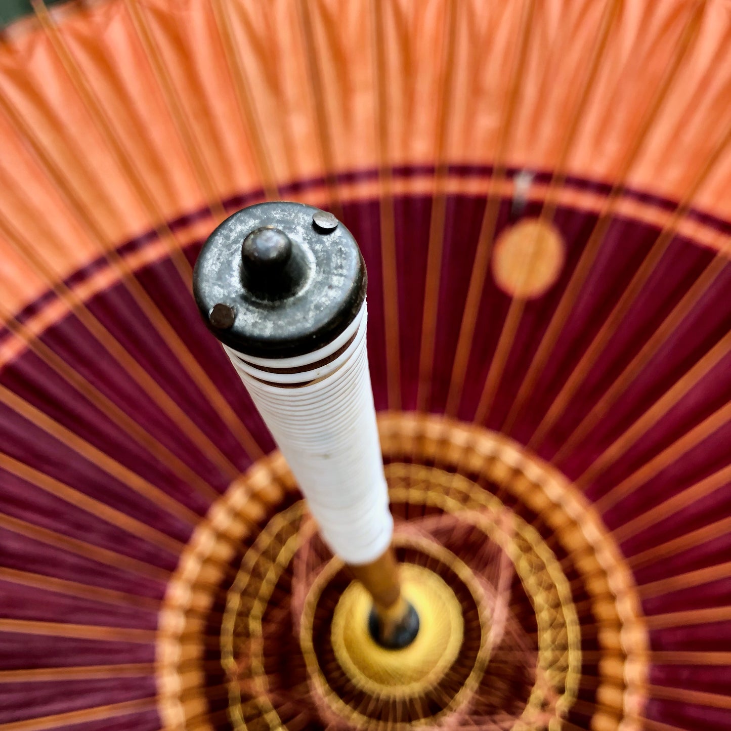 Vintage Japanese Wagasa Paper Umbrella (1960s)