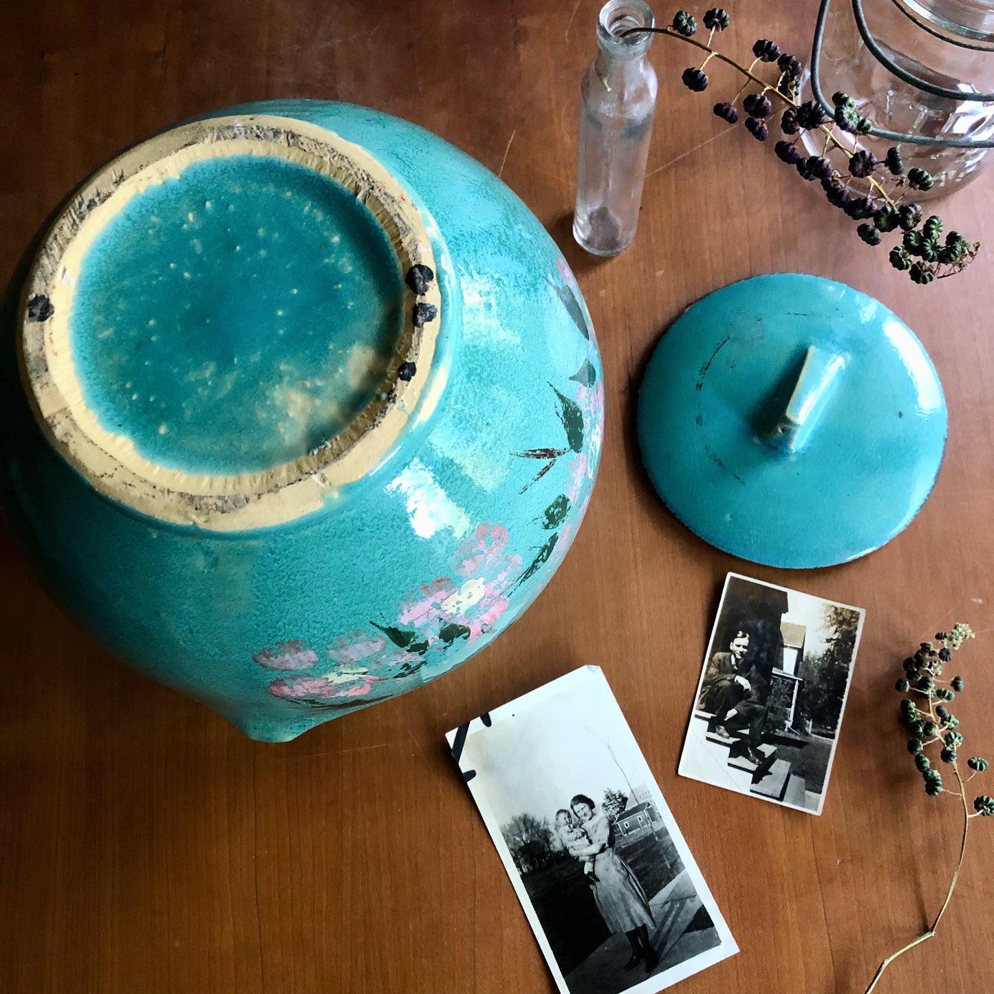 Vintage McCoy Ball Cookie Jar (c.1930s)